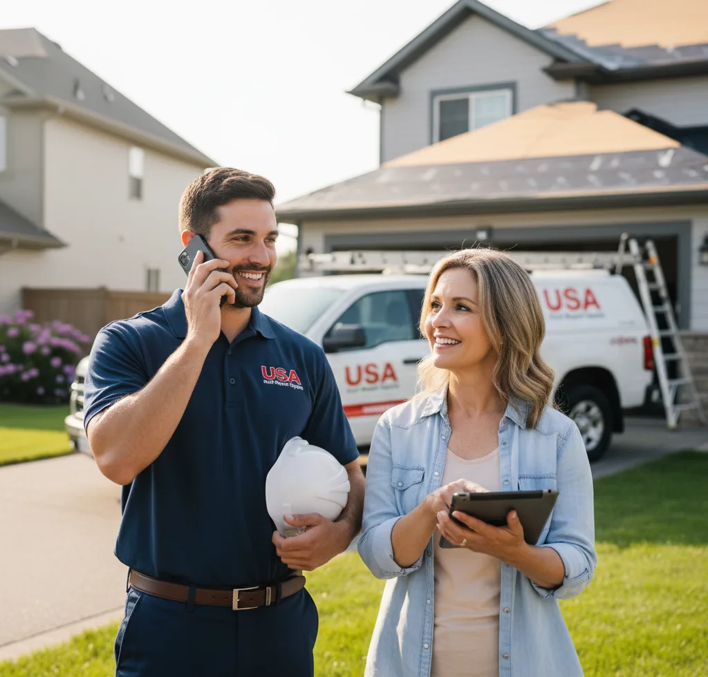 USA Roof Repair Experts customer support in Odessa